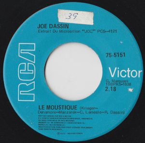 Joe Dassin - Le moustique